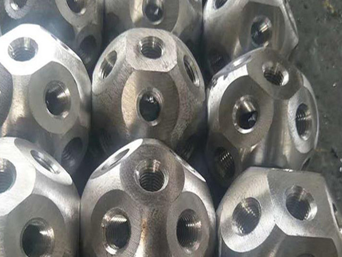 新密螺栓球网架杆件制作